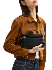 on-model-Coach-Trail-Bag-Black