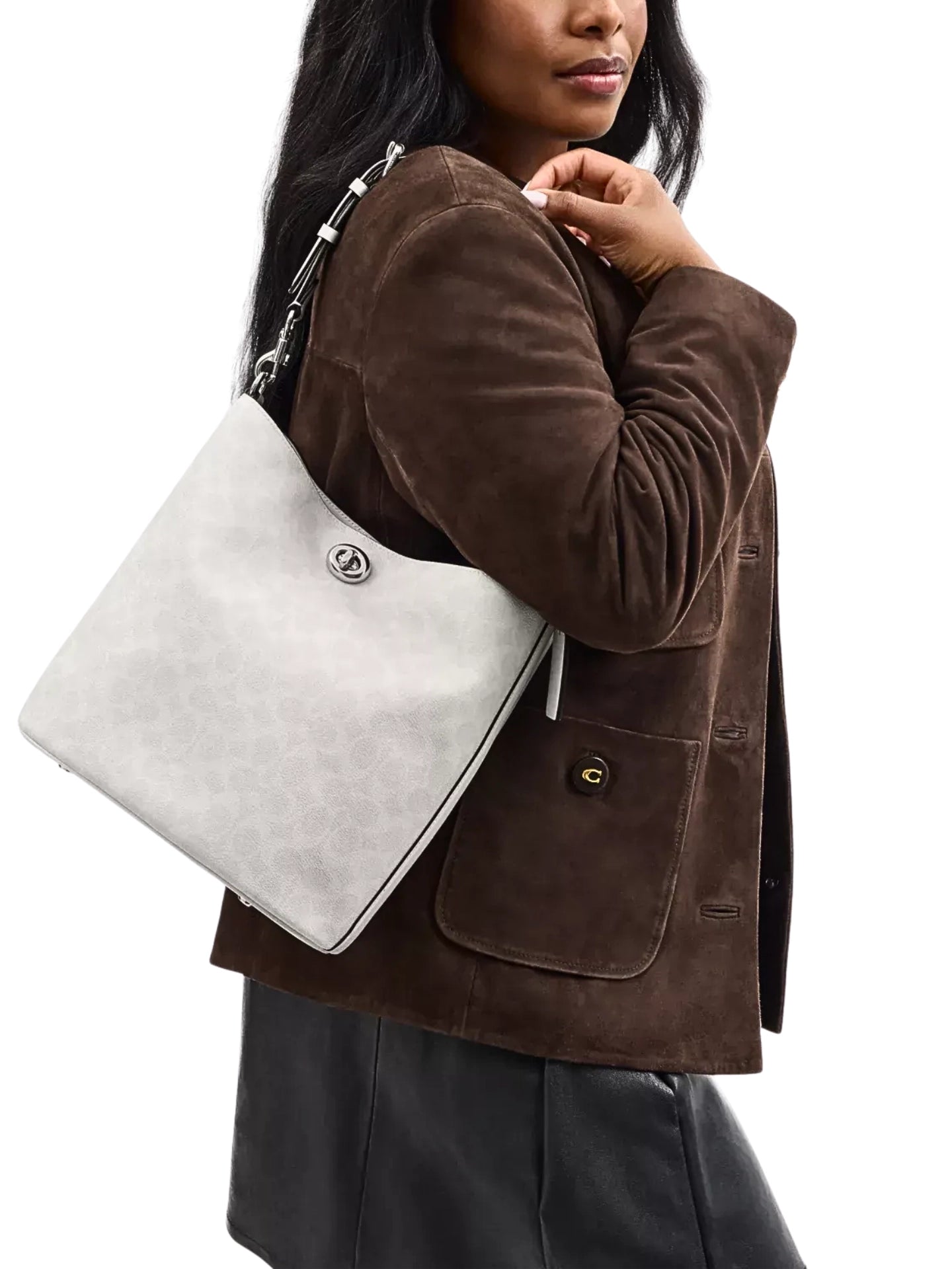 on-model-Coach-Willow-Soft-Bucket-Bag-In-Signature-Canvas-White-Chalk