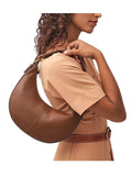 on-model-Fossil-Shae-Small-Hobo-Bag-Brown