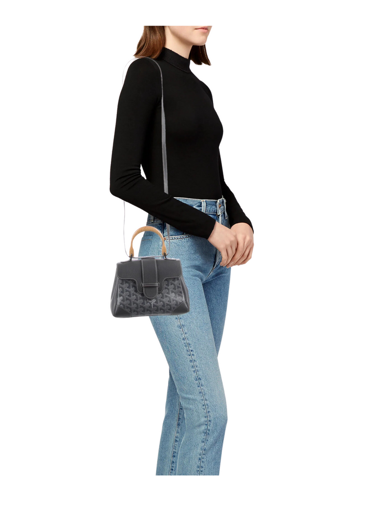 Goyard Saigon Souple Mini Bag Gray Balilene
