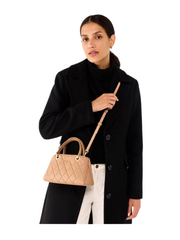 on-model-Kate-Spade-Carey-Smooth-Quilted-Leather-Small-Sullivan-Satchel-Tiramisu