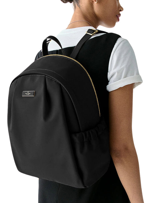 on-model-Kate-Spade-Carter-Ksnyl-Large-Backpack-Black