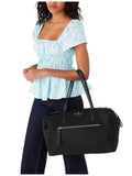 on-model-Kate-Spade-Chelsea-Nylon-Wekender-Bag-Black