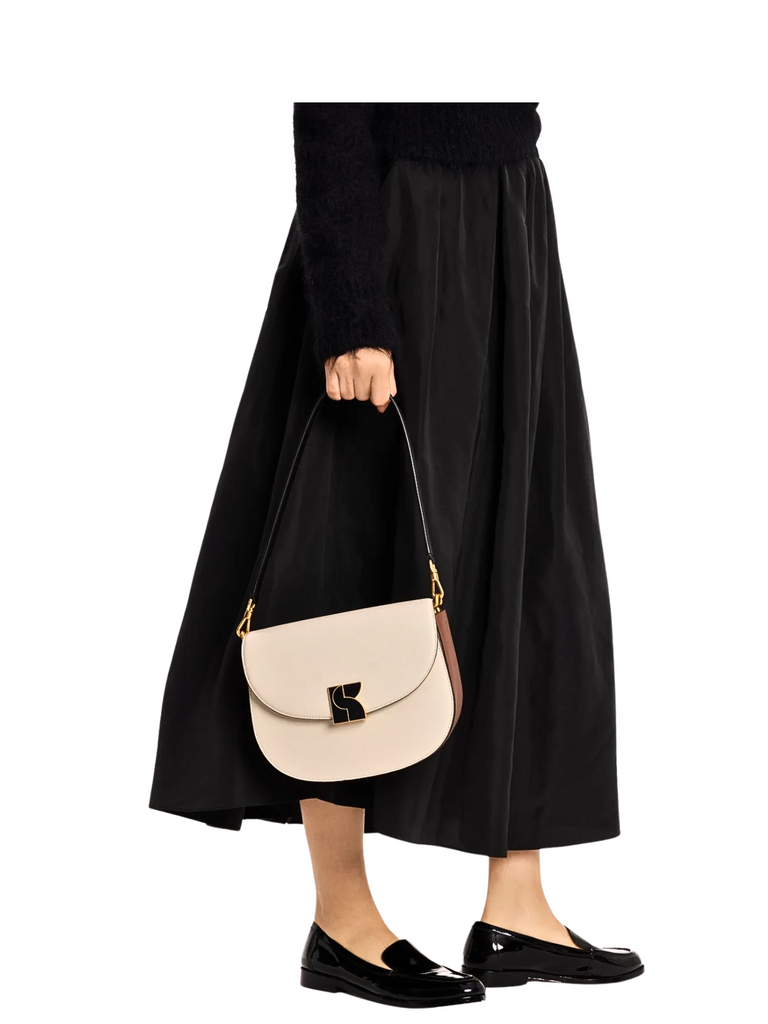 on-model-Kate-Spade-Dakota-Colorblocked-Medium-Saddle-Bag-Milk-Glass-Multi