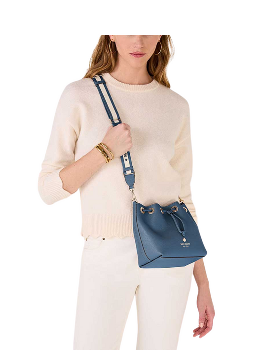 Kate Spade Emma Small Bucket Bag Bluestone