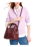 on-model-Kate-Spade-Knott-Medium-Crossbody-Tote-Bag-Cordovan