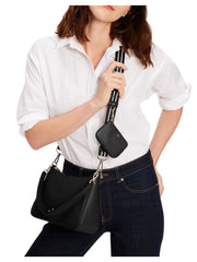 on-model-Kate-Spade-Rosie-Leather-Shoulder-Bag-Black