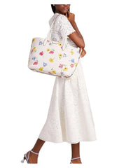 on-model-Kate-Spade-Sutton-Tulip-Toss-Prin-Medium-Tote-Bag-Cream-Multi