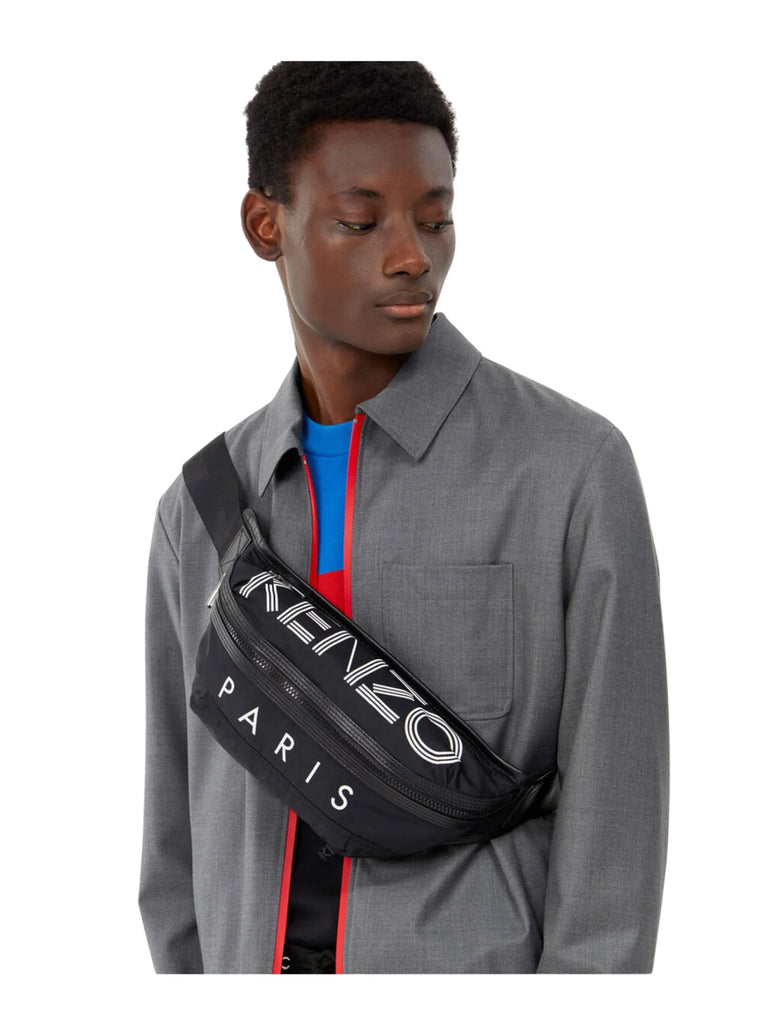 on-model-Kenzo-Paris-Bumbag-Waist-Bag-Original-Belt-Bag-BlackWEBP