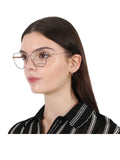 Longchamp Cat Eye Women's Sunglasses Rose Gold/Burgundy