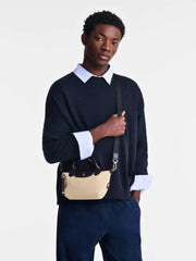 on-model-Longchamp-Le-Pliage-Energy-Extra-Small-Handbag-Clay