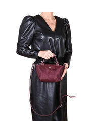 on-model-Longchamp-Le-Pliage-Neo-Extra-Small-Top-Handle-Grape
