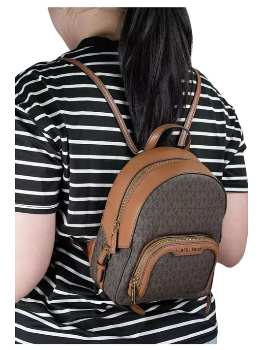 on-model-Michael-Kors-Jaycee-Extra-Small-Logo-Brown