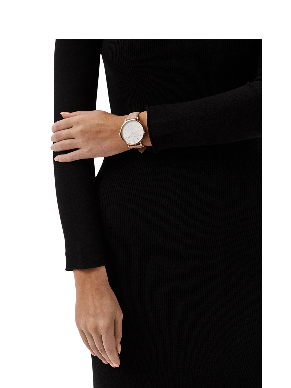 on-model-Michael-Kors-MK2947-Signature-Addyson-Watch-Pink-Rose-Gold