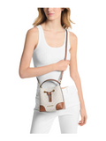 on-model-Michael-Kors-Mercer-Small-Logo-Bucket-Bag-Vanilla