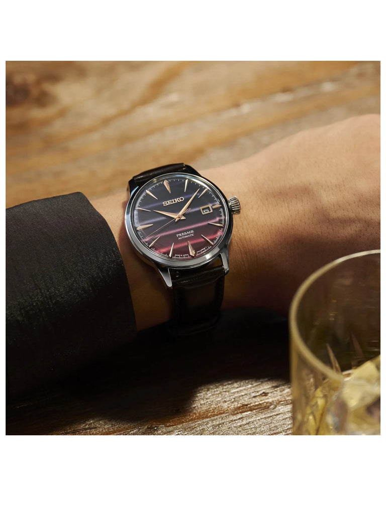 on-model-Seiko-Presage-Cocktail-Time-Star-Bar-Watch-Limited-Edition