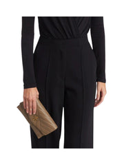 on-model-Torry-Burch-90343-Kira-Chevron-Chain-Wallet-Pebblestone