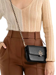 on-model-Tory-Burch-Britten-Chain-Wallet-W-Wristlet-Black