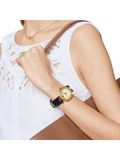 on-model-Tory-Burch-Classic-T-Ivory-Dial-Black-Leather-Strap-Watch_5