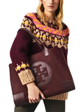 on-model-Tory-Burch-Ella-Tote-Bag-Claret