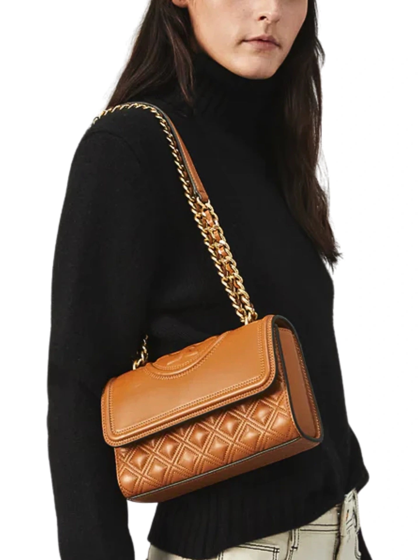 on-model-Tory-Burch-Fleming-Small-Convertible-Shoulder-Bag-Kobicha-balilene