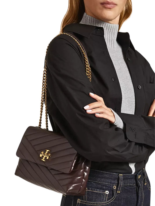 on-model-Tory-Burch-Kira-Chevron-Small-Convertible-Shoulder-Bag-Tempranillo