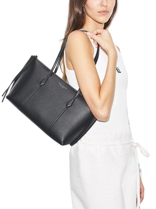 on-model-Tory-Burch-Perry-Small_Zip-Tote-Bag-Black