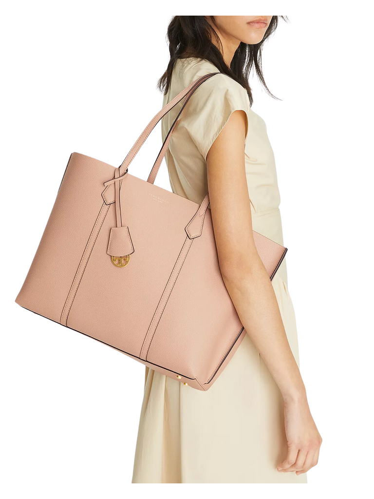 on-model-Tory-Burch-Perry-Triple-Compartment-Tote-Bag-Devon-Sand
