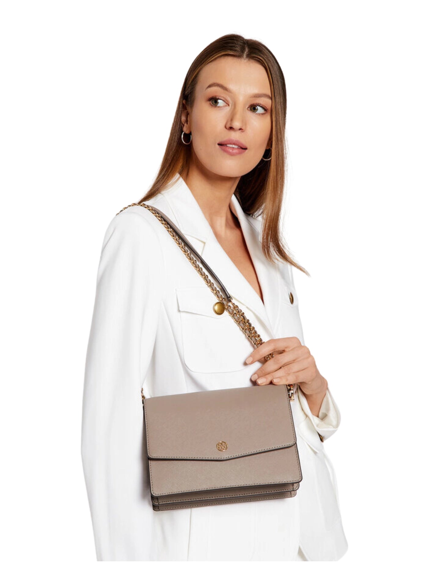 on-model-Tory-Burch-Robinson-Convertible-Shoulder-Bag-Gray-Hero