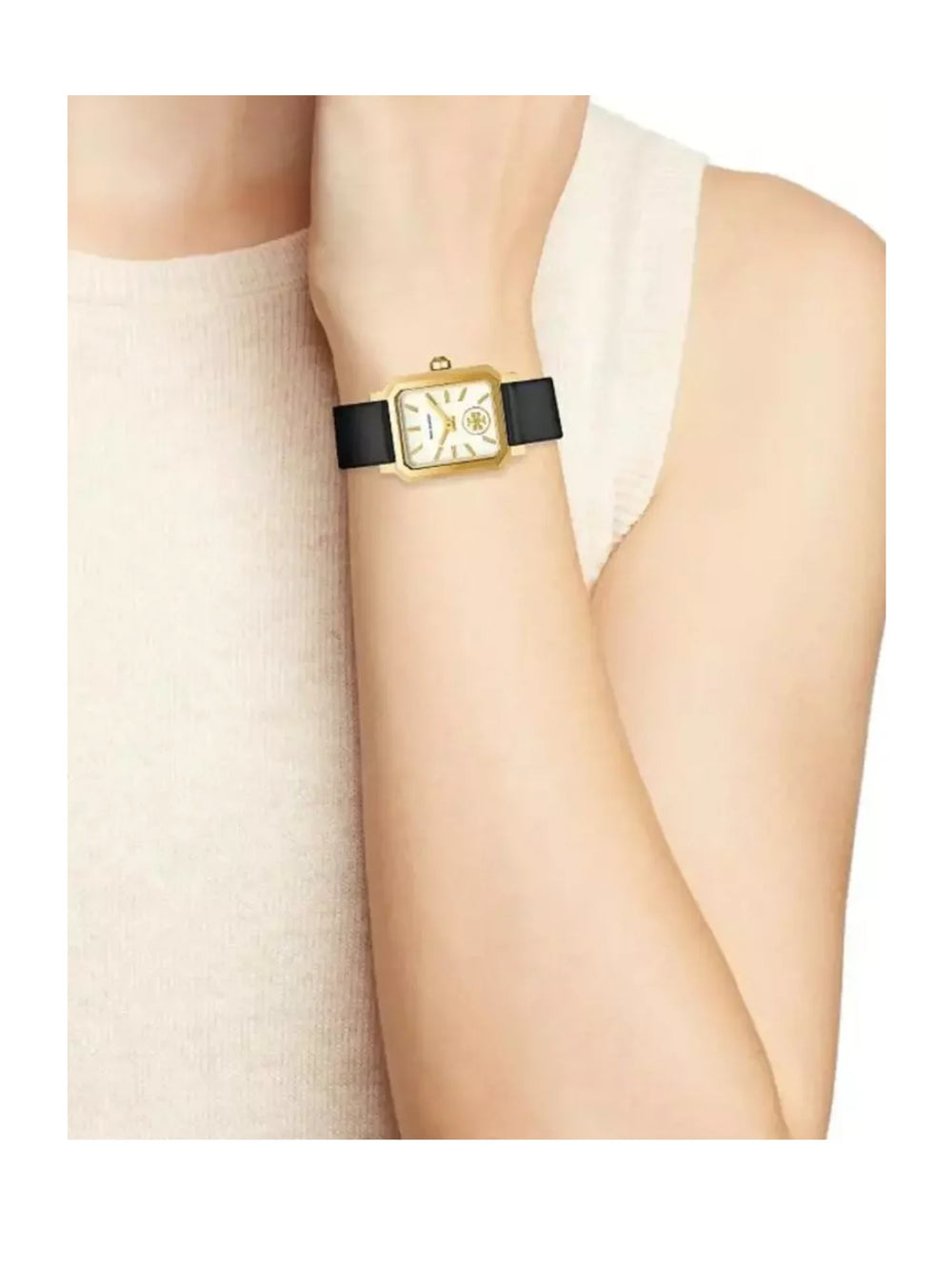 on-model-Tory-Burch-Robinson-Watch-Black-LeatherGold-ToneWEBP