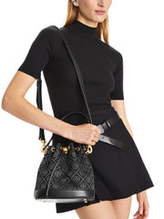 on-model-Tory-Burch-T-Monogram-Bucket-Bag-Black