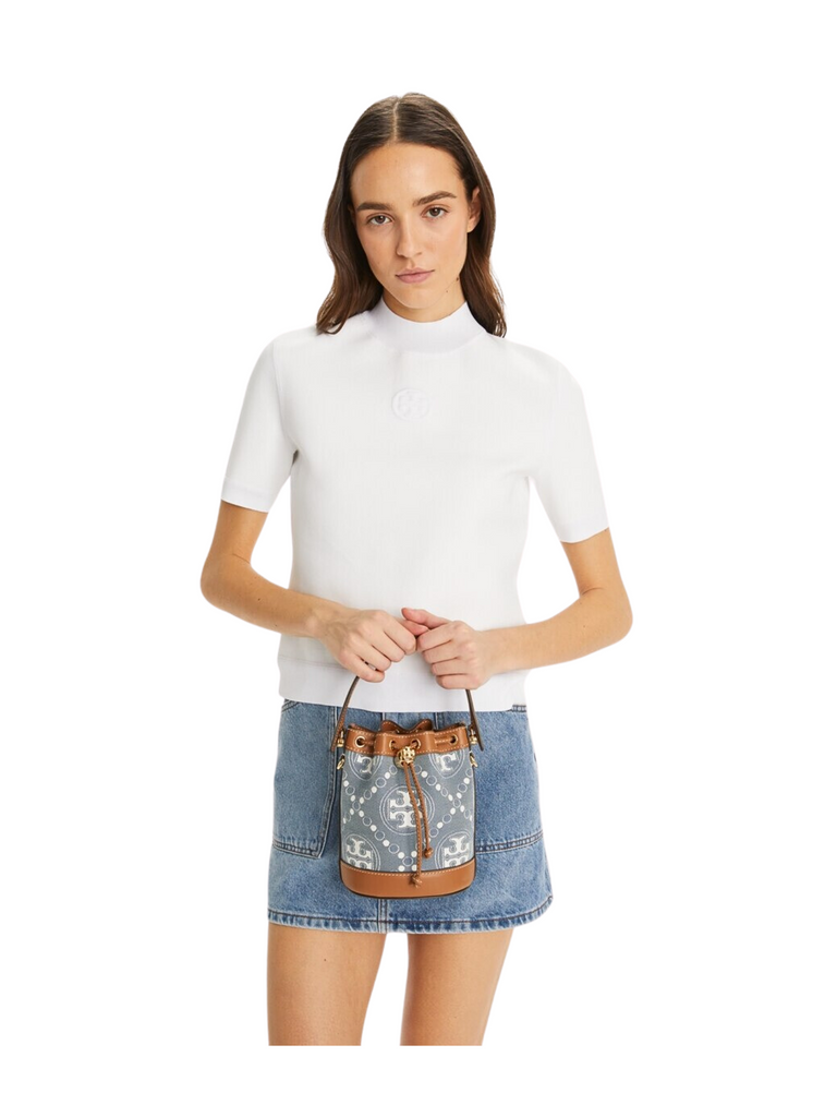 on-model-Tory-Burch-T-Monogram-Denim-Mini-Bucket-Bag