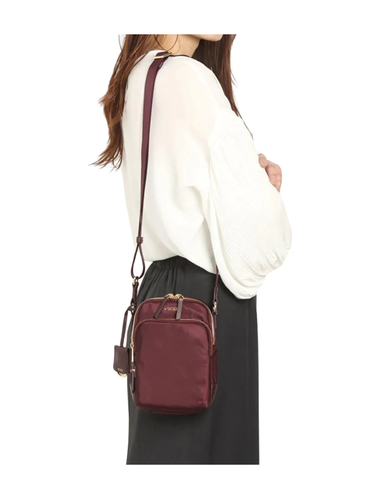 Tumi Voyageur Ruma Crossbody Bag Bery Balilene