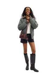 on-model-crossbody-Coach-Boxed-Mini-Rowan-Crossbody-Bag-And-Mirror-Bag-Charm-Set-In-Signature-Canvas-Wine-Multi