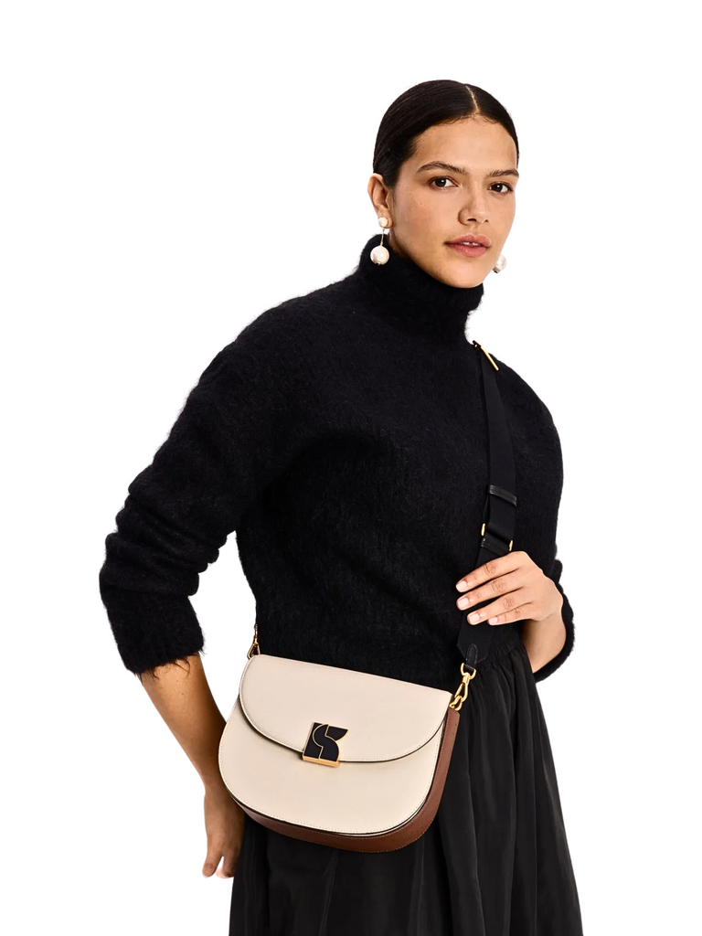 on-model-crossbody-Kate-Spade-Dakota-Colorblocked-Medium-Saddle-Bag-Milk-Glass-Multi