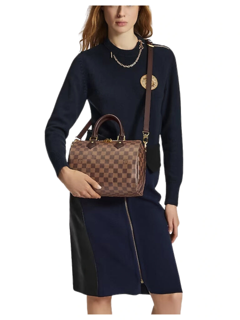 Louis Vuitton Speedy Bandouliere 25 Damier Ebene Balilene