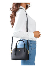 on-model1-Tory-Burch-Emerson-Dome-Mini-Leather-Satchel-Crossbody-Bag-BlackWEBP