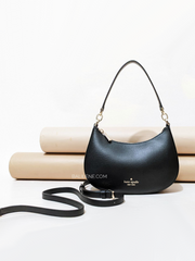 on-produk-Kate-Spade-Kristi-Refined-Grain-Leather-Crossbody-Bag-Black