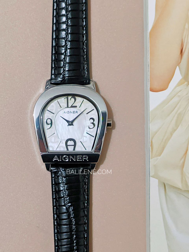 Aigner Forli Black Silver Watch