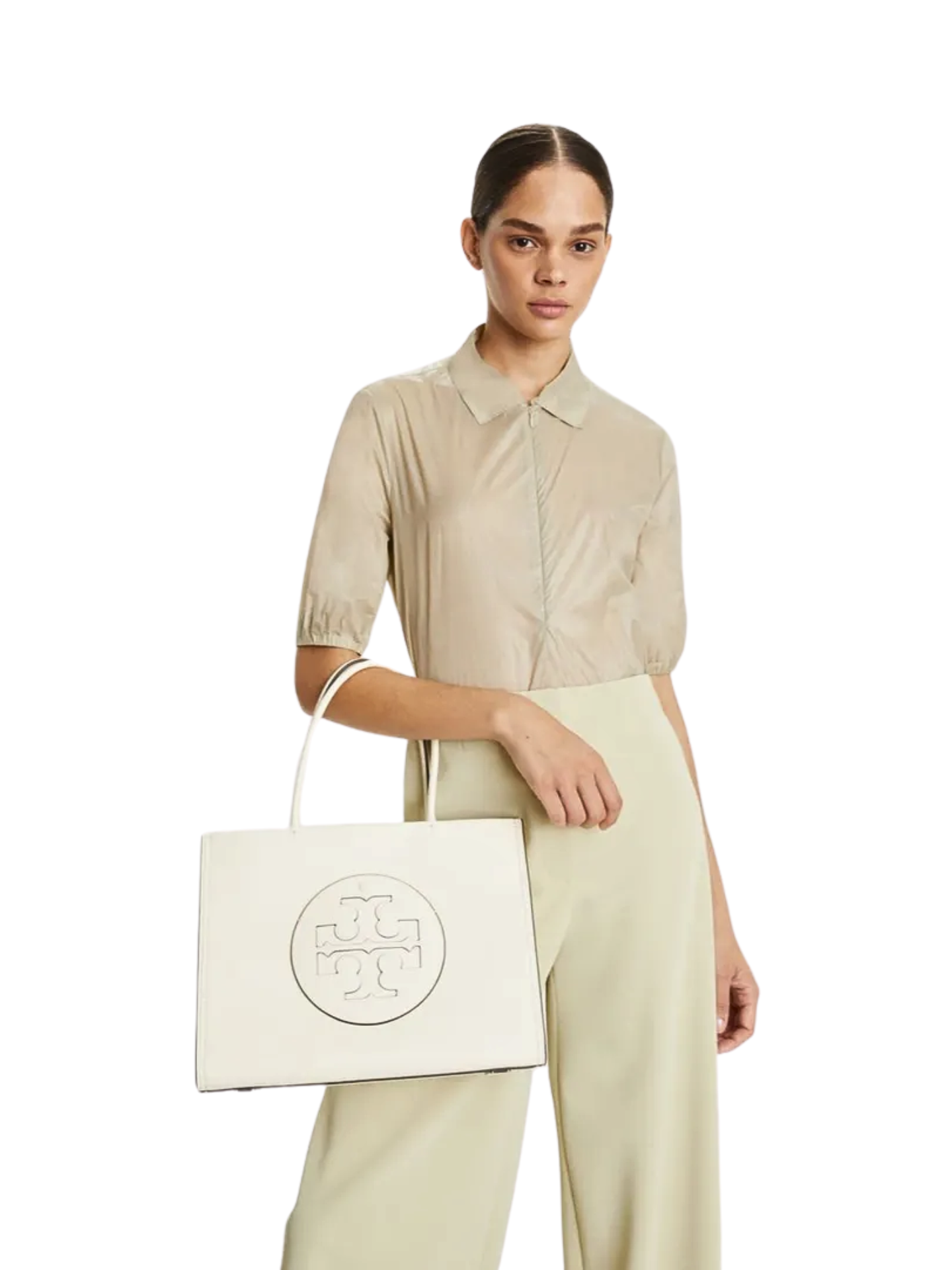 on_model_Tory_Burch_Ella_Small_Tote_Bag_Warm_White