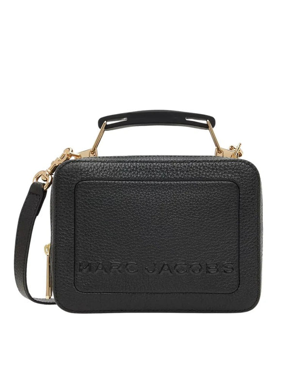 Marc Jacob Black In The Textured Box 23 Leather Bag