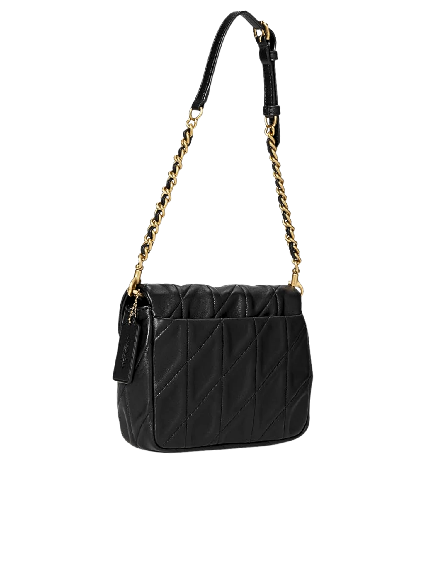 strap-pendek-Coach-Times-Square-Tabby-Shoulder-Bag-17-With-Quilting-Black