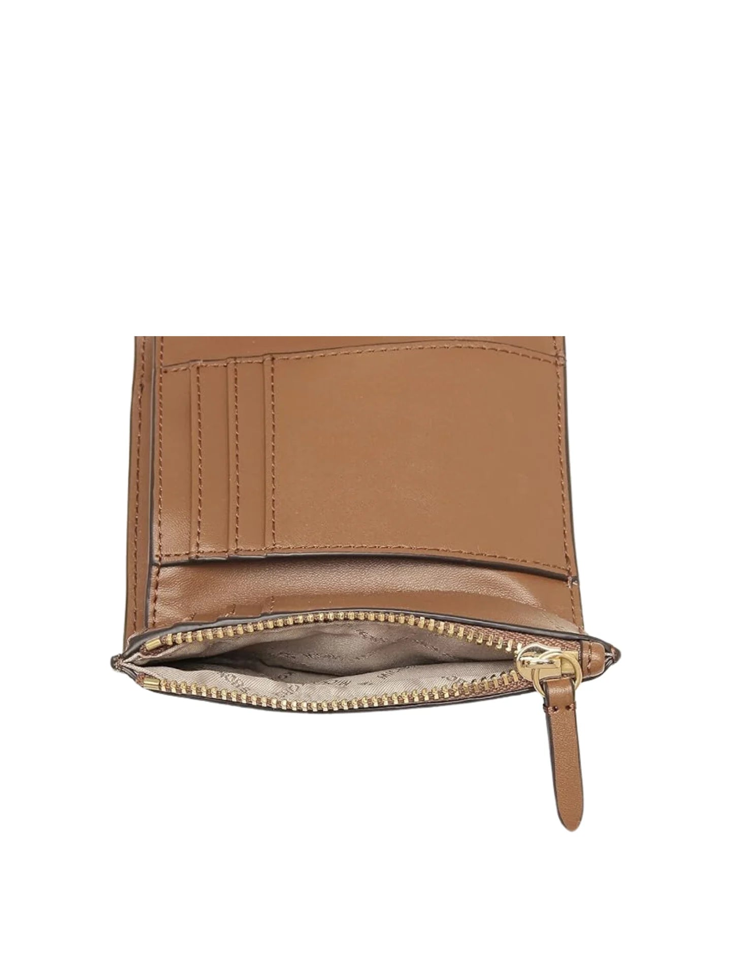 zip-dalam-Michael-Kors-Carmen-Medium-Flap-Bifold-Wallet-In-Signature-BrownWEBP