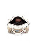 Coach F29357 Mini Bennett Satchel Signature Canvas With Minnie Mouse Patches Light Khaki Chalk