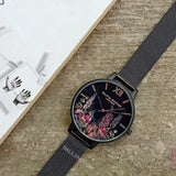 Olivia Burton OB16AD29 After Dark Ladies Multicolor Dial Black Stainless Steel