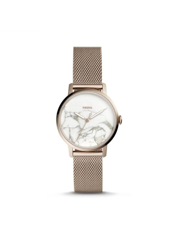 Fossil ES4404 Neely Three Hand Pastel Pink Watch