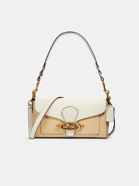 Coach 91393 Jade Shoulder Bag Colorblok Cream Multi