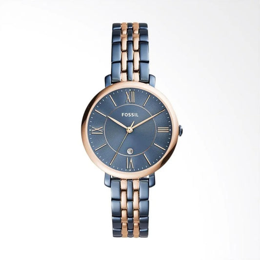 Fossil ES4321 Jacqueline Three Hand Date Two Tone Watch
