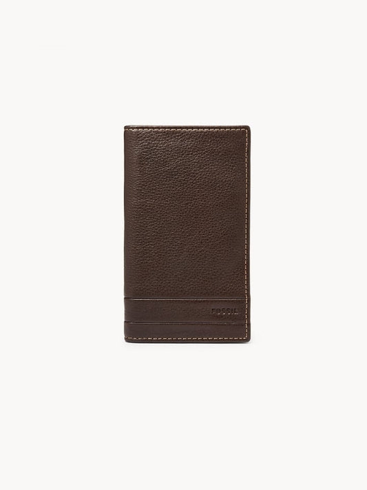 Fossil SML1398201 Lufkin Slim Exec Dark Brown