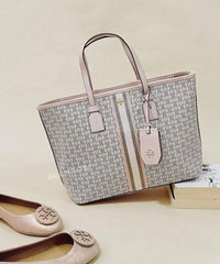 Tory Burch Gemini Link Small Tote Coastal Pink